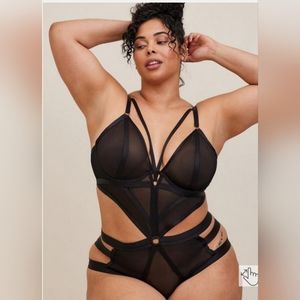 Torrid strappy teddy